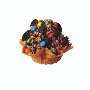 Canasta de helado chica.